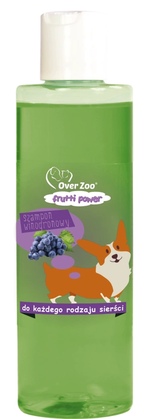 Over Zoo Szampon do każdego rodzaju sierści WINOGRONO 200 ml