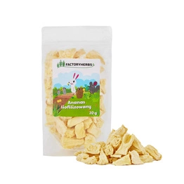 FactoryHerbs Liofilizowany Ananas 20g