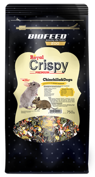 BioFeed Royal Crispy Chinchilla&Degu 750g