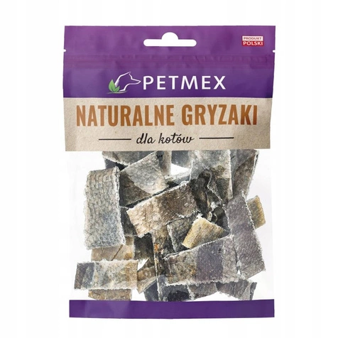 Petmex Paski ze skóry dorsza dla kota 40g