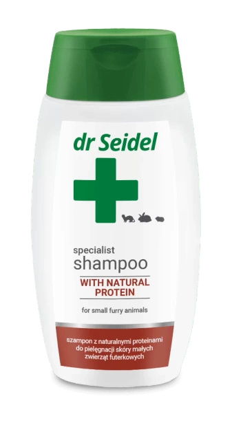 Szampon dr Seidel dla małych zwierząt futerkowych proteinowy 220ml