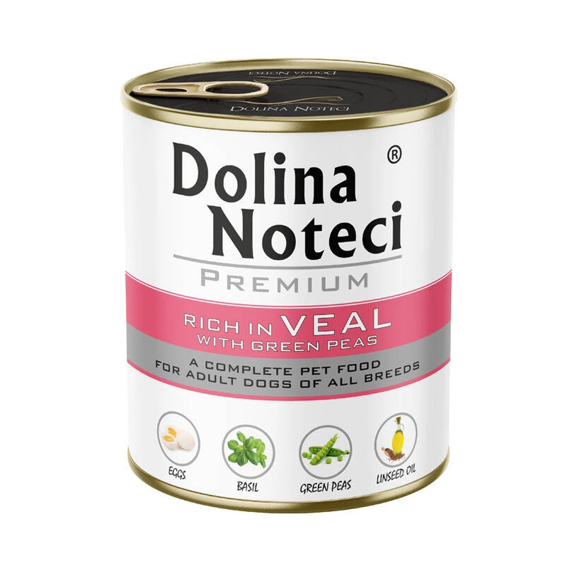 Dolina Noteci Cielęcina z zielonym groszkiem 800g