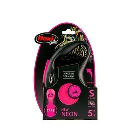 Flexi Neon S taśma 5m 15kg różowa