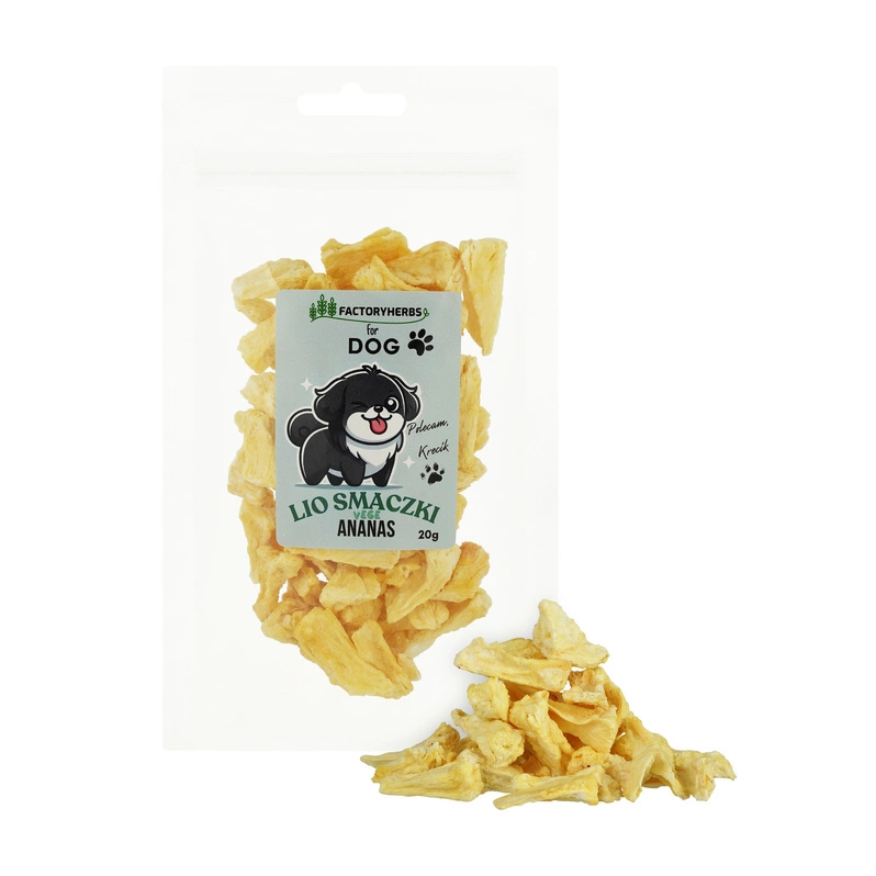FactoryHerbs for dog Lio smaczki ANANAS 20g