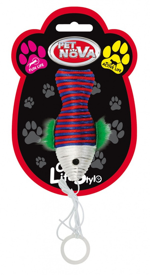 Pet Nova Ryba kolorowa 10x4cm