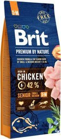Brit By Nature Senior S+M 15kg