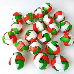 Prozoo Doggy Piłki plecione 6,5cm - 30szt