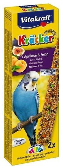 Vitakraft Kracker Kolba Papużka Falista Figa i Morela 2szt