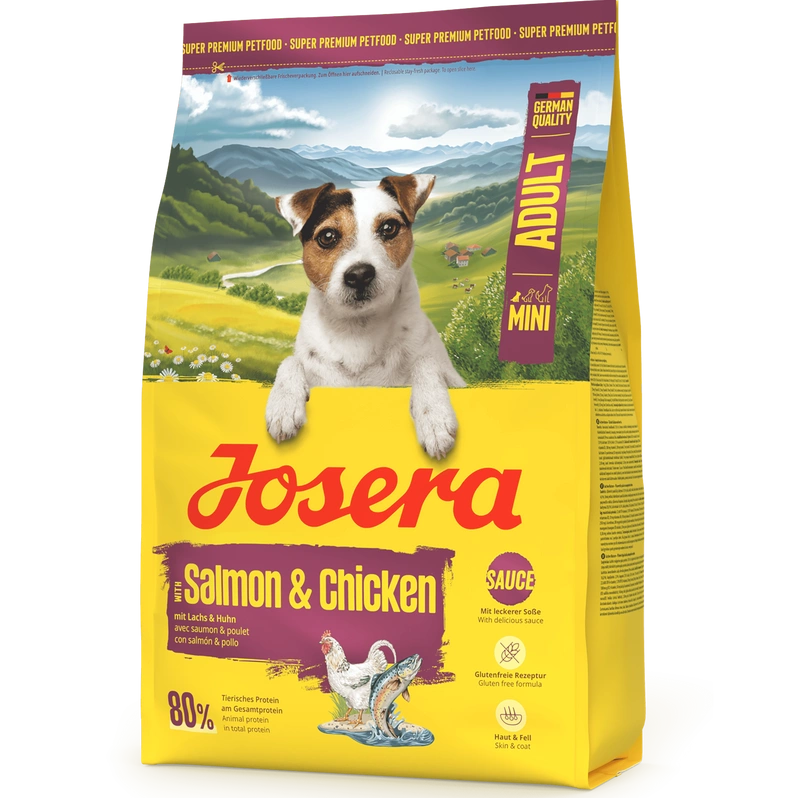 JOSERA PIES 0,9kg MINI SALMON & CHICKEN 