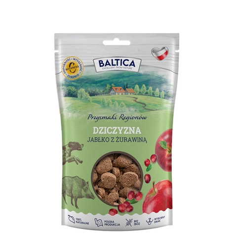 Baltica Przysmaki Regionów Dziczyzna z jabłkiem 100g