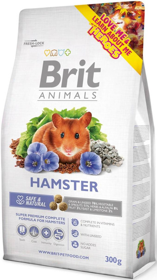 Brit Animals Hamster Complete 300g