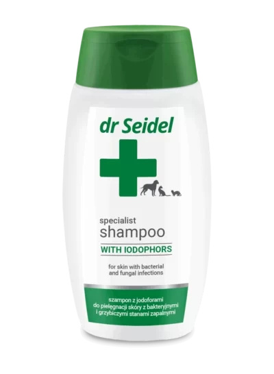 Dr Seidel Szampon jodoforowy - stany zapalne 220ml