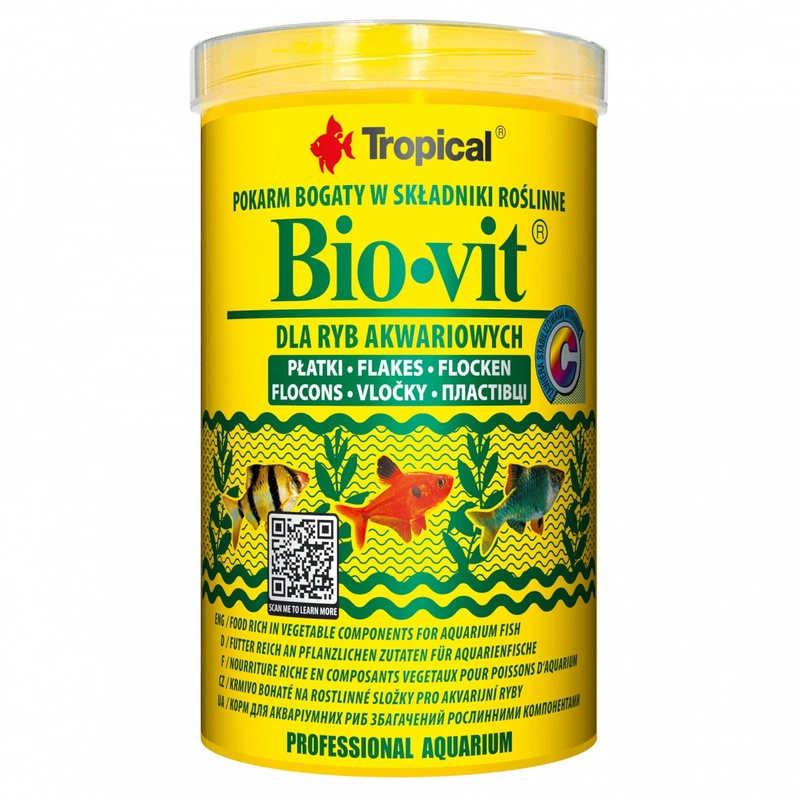 Tropical Bio-Vit pokarm roślinny 100g/500ml