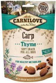 Carnilove Dog Soft Snack Carp & Thyme 200g