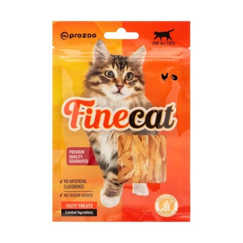 Prozoo FineCat Paseczki Kurczak + Krewetki 50g