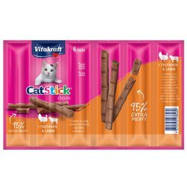 Vitakraft Cat Stick Mini Indyk Jagnięcina 6szt.