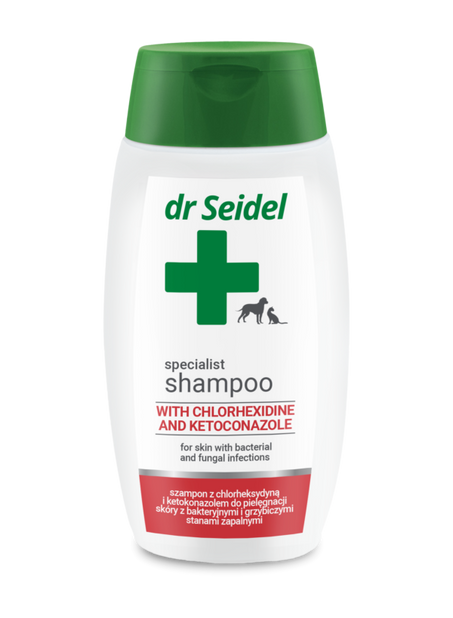 Dr Seidel Szampon z chlorheksydyną i ketokonazolem 220ml