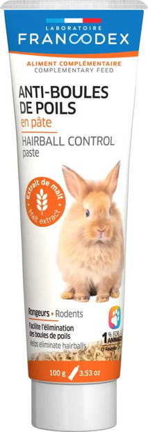 FRANCODEX Pasta odkłaczająca dla gryzoni i królików 100g