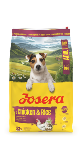 Karma dla małych ras Josera Mini Chicken & Rice 10kg