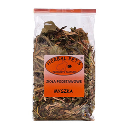 !!! TERMIN DO 12.2024 !!!  Herbal Pets Zioła podstawowe dla myszy 100g