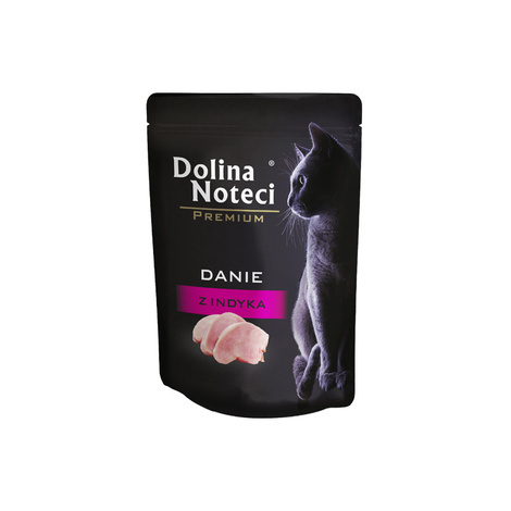 DOLINA-KOT 85g DANIE Z INDYKA SASZETKA