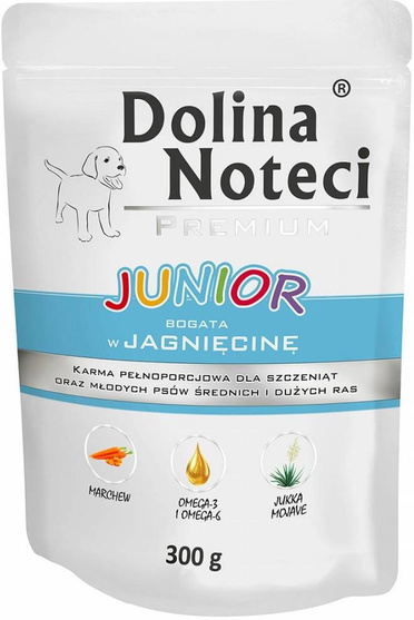 Dolina Noteci Junior Jagnięcina 300g