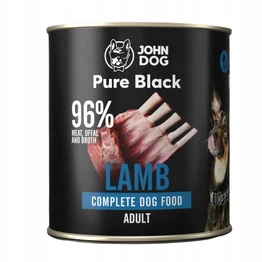 John Dog Pure Black Jagnięcina 800g