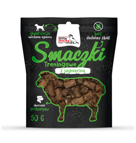 Syta Micha Smaczki treningowe z Jagnięciną 50g