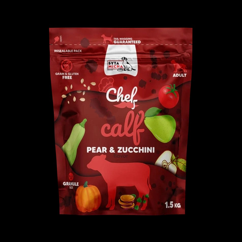 Syta Micha CHEF Cielęcina, gruszka i cukinia 1.5kg 