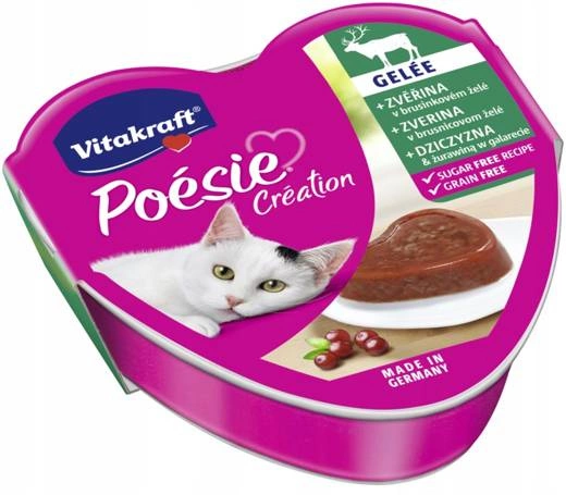 Vitakraft Poesie Dzik Żurawina 85 g
