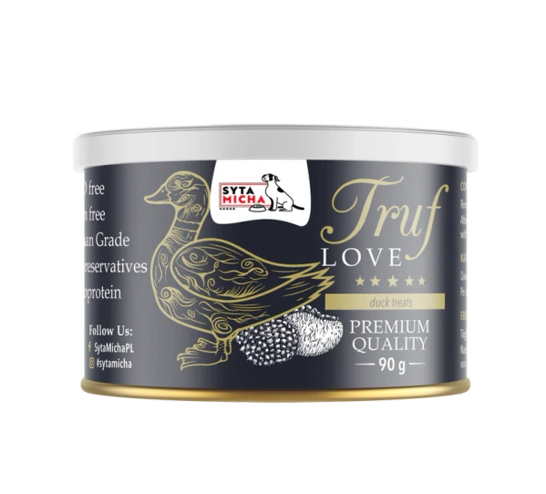 Syta Micha TrufLove smaczki dla psa z kaczką 90g
