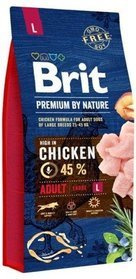 Brit By Nature Adult Large L 15kg