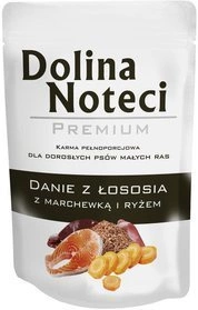 Dolina Noteci Danie z łososia z marchewką i ryżem 100g