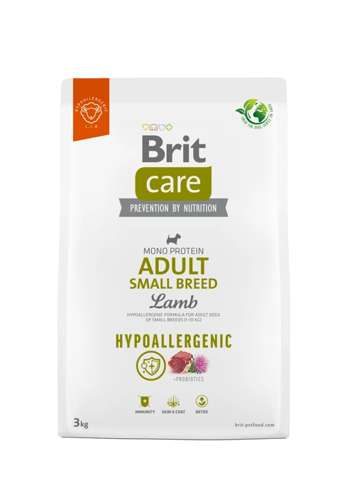 Brit Care Adult Small Breed Lamb & Rice 3kg