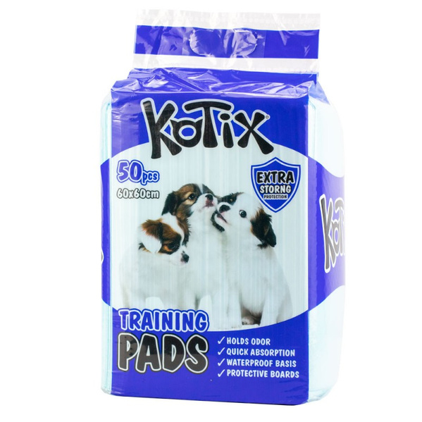 Kotix – podkłady treningowe dla psa 60x60 cm - 50szt