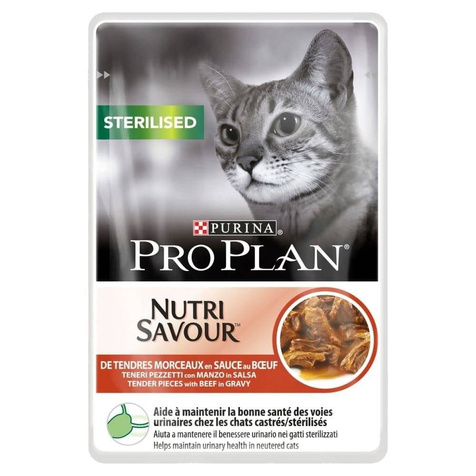 Purina Pro Plan Sterilised Wołowina 85g