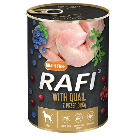 Rafi z Przepiórką Pasztet bez zbóż 400g