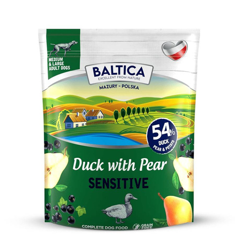 Baltica Duck & Pear Sensitive- średnie rasy 1kg