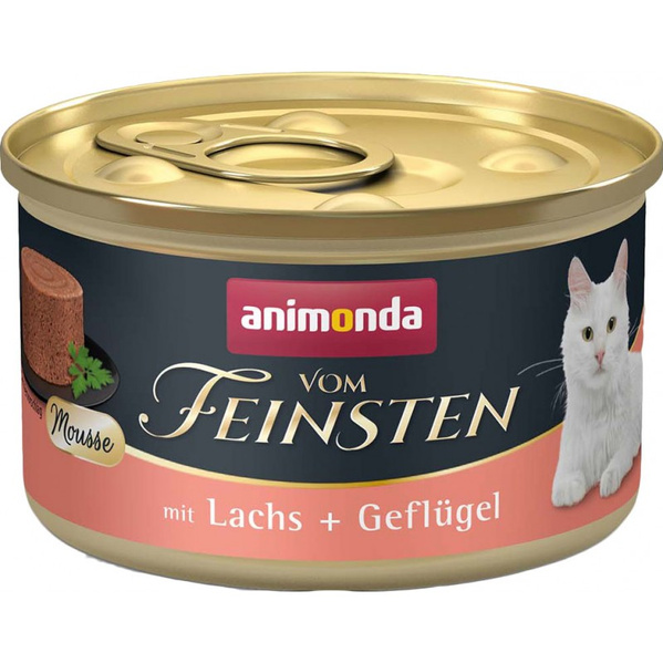 Animonda Vom Feinsten Mousse Łosoś i drób 85g