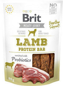 Brit Jerky Snack-Lamb Protein bar 80g