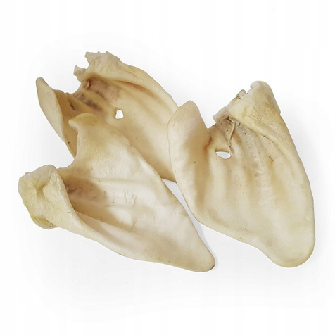 Uszy wieprzowe białe - 3szt.