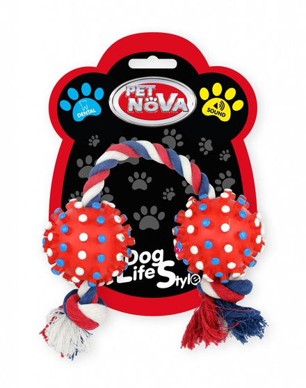 Pet Nova Piłki na sznurku