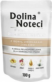 Dolina Noteci Małe Rasy - Gęś, Ziemniaki i Jabłko 100g