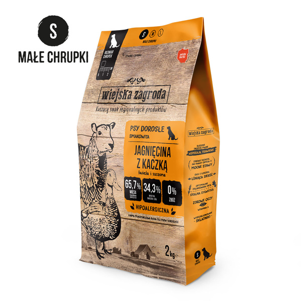 Wiejska Zagroda Jagnięcina z kaczką S - 2 kg