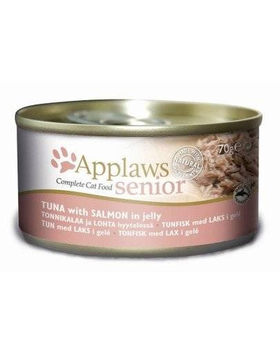 Applaws Puszka dla seniora  tuńczyk + łosoś 70g