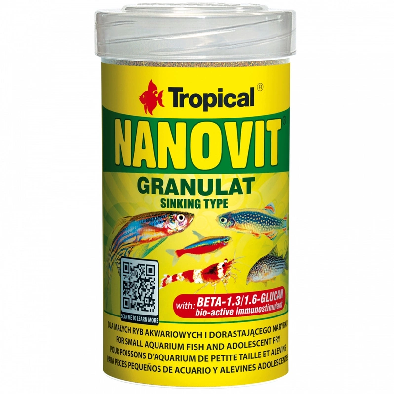 TROPICAL NANOVIT GRAN 100ml/70g      