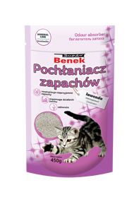 Benek Pochłaniacz Zapachów Lawendowy 450g