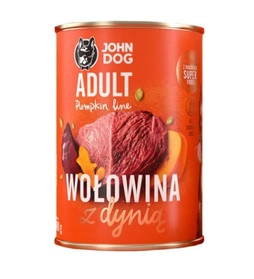 John Dog Pumpkin Line -  Wołowina, Dynia 400g