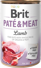 Brit Pate & Meat Lamb 400g