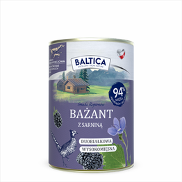 Baltica Bażant z sarniną 400g